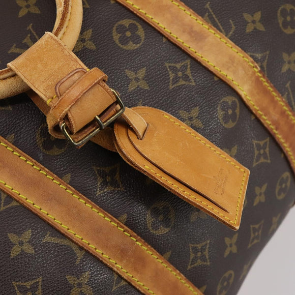 LOUIS VUITTON Monogram Keepall 55 Boston Bag M41424 LV Auth 148740