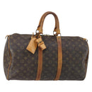 LOUIS VUITTON Monogram Keepall 45 Boston Bag M41428 LV Auth 148746-1
