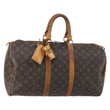 LOUIS VUITTON Monogram Keepall 45 Boston Bag M41428 LV Auth 148746