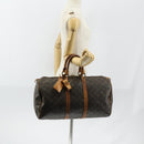 LOUIS VUITTON Monogram Keepall 45 Boston Bag M41428 LV Auth 148746-24