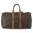 LOUIS VUITTON Monogram Keepall 45 Boston Bag M41428 LV Auth 148746-2