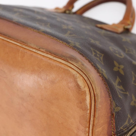LOUIS VUITTON Monogram Alma Hand Bag M51130 LV Auth 148748