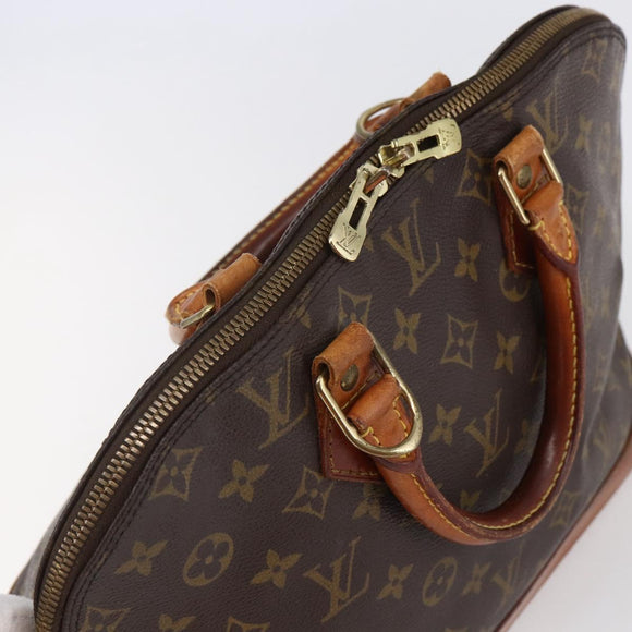 LOUIS VUITTON Monogram Alma Hand Bag M51130 LV Auth 148748
