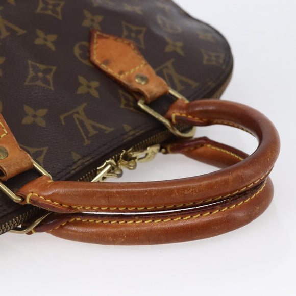 LOUIS VUITTON Monogram Alma Hand Bag M51130 LV Auth 148748