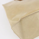 LOUIS VUITTON Monogram Vernis Reade PM Hand Bag Beige M91334 LV Auth 148756-16
