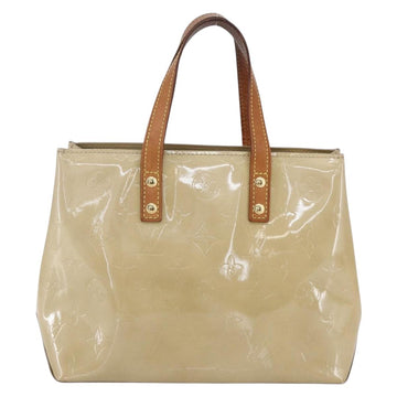 LOUIS VUITTON Monogram Vernis Reade PM Hand Bag Beige M91334 LV Auth 148756 - 0