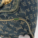 LOUIS VUITTON Monogram Denim Neo Speedy Hand Bag Blue M95019 LV Auth 148758-14