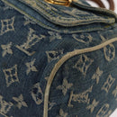 LOUIS VUITTON Monogram Denim Neo Speedy Hand Bag Blue M95019 LV Auth 148758-15