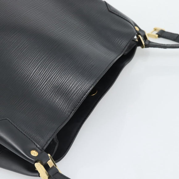 LOUIS VUITTON Epi Mandala MM Shoulder Bag Black M58892 LV Auth 148759