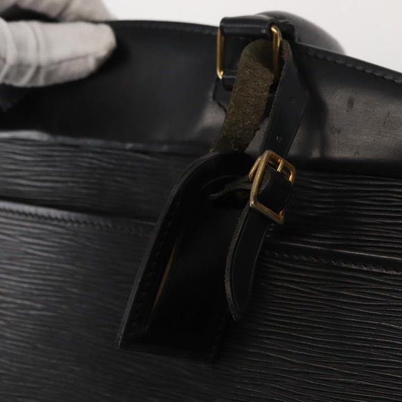 LOUIS VUITTON Epi Riviera Handtas Zwart Zwart M48182 LV Auth 148760