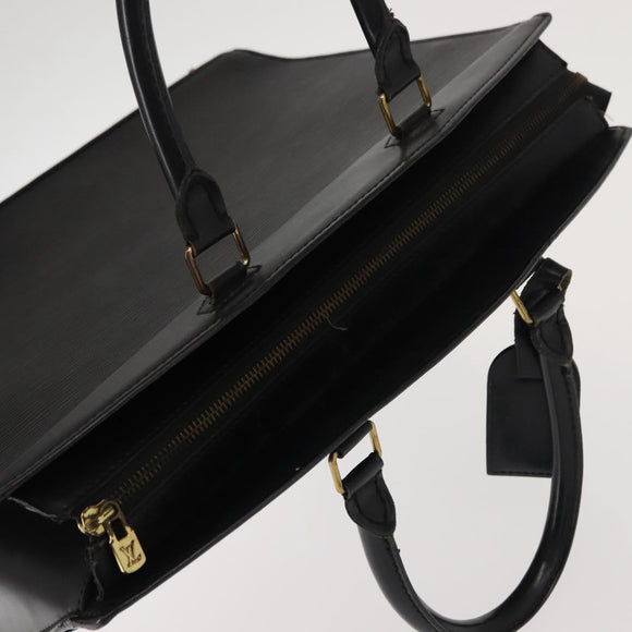 LOUIS VUITTON Epi Riviera Handtas Zwart Zwart M48182 LV Auth 148760