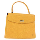 LOUIS VUITTON Epi Malesherbes Hand Bag Tassili Yellow Jonne M52379 Auth 148762-1