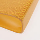 LOUIS VUITTON Epi Malesherbes Hand Bag Tassili Yellow Jonne M52379 Auth 148762-14