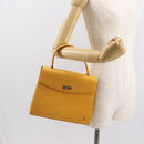 LOUIS VUITTON Epi Malesherbes Hand Bag Tassili Yellow Jonne M52379 Auth 148762-23