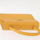LOUIS VUITTON Epi Malesherbes Hand Bag Tassili Yellow Jonne M52379 Auth 148762-6