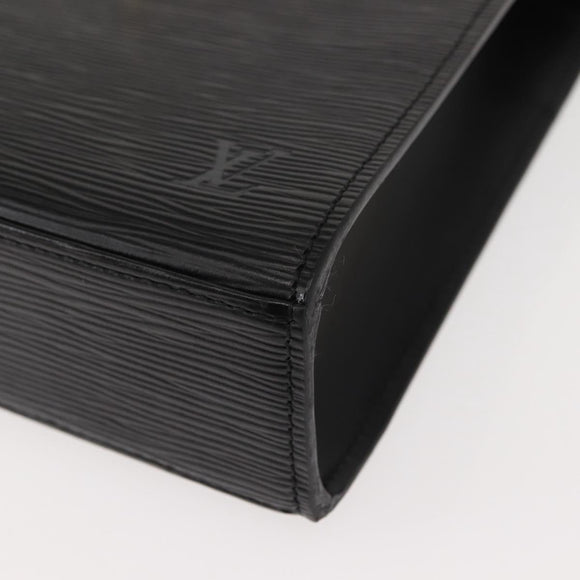 LOUIS VUITTON Epi Malesherbes Hand Bag Black M52372 LV Auth 148763V