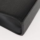 LOUIS VUITTON Epi Malesherbes Hand Bag Black M52372 LV Auth 148763V-16