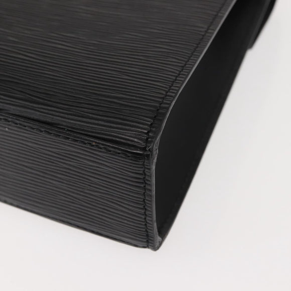 LOUIS VUITTON Epi Malesherbes Hand Bag Black M52372 LV Auth 148763V