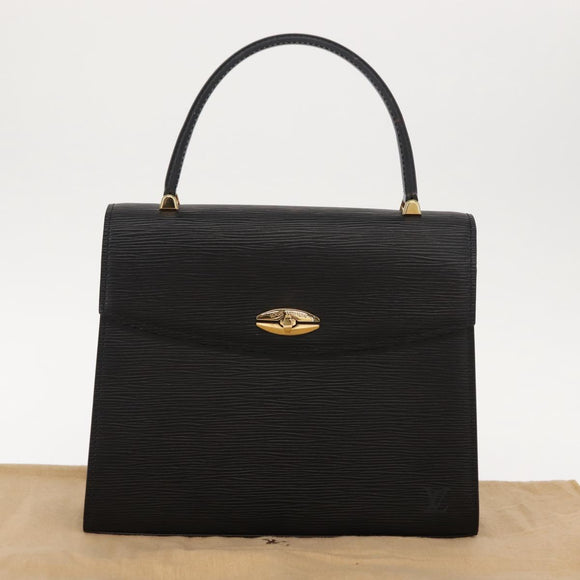 LOUIS VUITTON Epi Malesherbes Hand Bag Black M52372 LV Auth 148763V