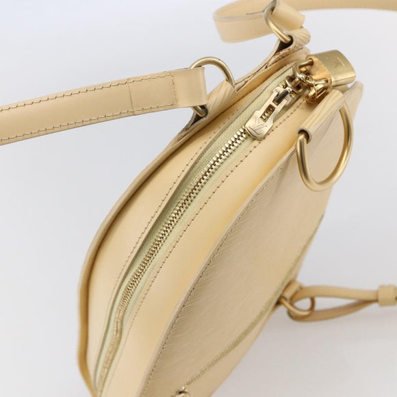 LOUIS VUITTON Epi Mabillon Backpack Vanilla M5223A LV Auth 148764