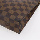LOUIS VUITTON Damier Ebene Poche Toilette 26 Pouch N47543 LV Auth 148766-15