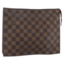 LOUIS VUITTON Damier Ebene Poche Toilette 26 Pouch N47543 LV Auth 148766-1