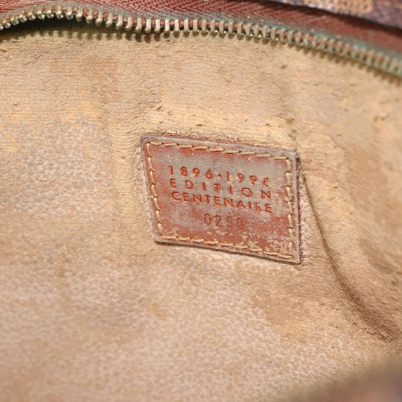 LOUIS VUITTON Damier Ebene Poche Toilette 26 Pouch N47543 LV Auth 148767