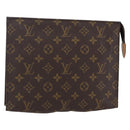 LOUIS VUITTON Monogram Poche Toilette 26 Pouch M47542 LV Auth 148769-1