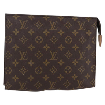 LOUIS VUITTON Monogram Poche Toilette 26 Pouch M47542 LV Auth 148769