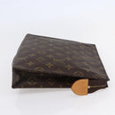 LOUIS VUITTON Monogram Poche Toilette 26 Pouch M47542 LV Auth 148769-4