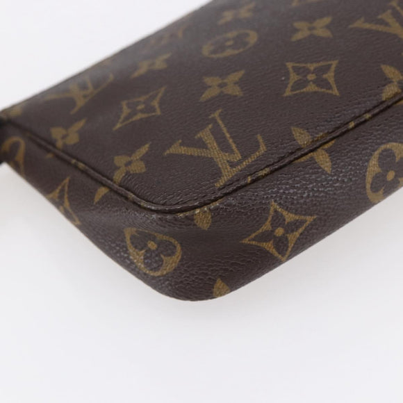 LOUIS VUITTON Monogram Pochette Accessoires Pouch M51980 LV Auth 148770