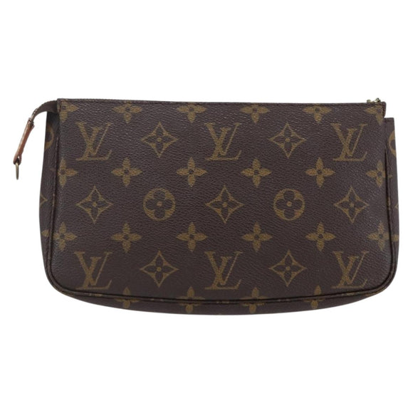 LOUIS VUITTON Monogram Pochette Accessoires Pouch M51980 LV Auth 148770