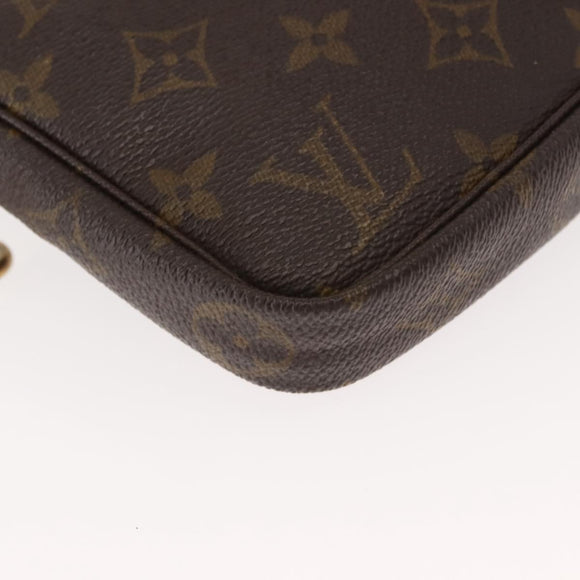 LOUIS VUITTON Monogram Pochette Accessoires Pouch M51980 LV Auth 148773