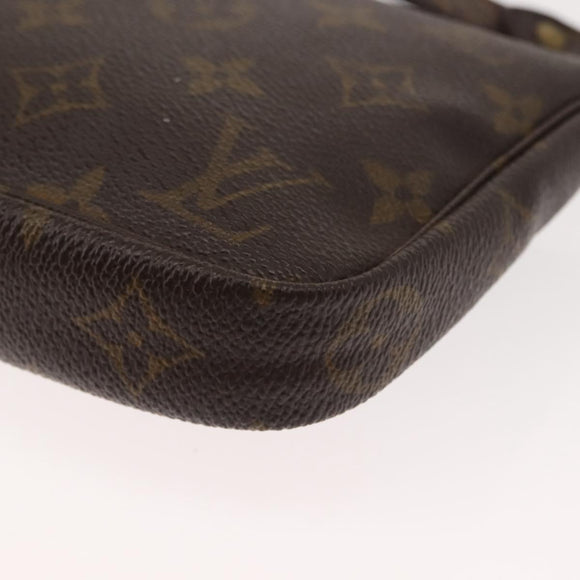 LOUIS VUITTON Monogram Pochette Accessoires Pouch M51980 LV Auth 148773