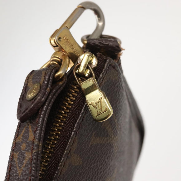 LOUIS VUITTON Monogram Pochette Accessoires Pouch M51980 LV Auth 148773
