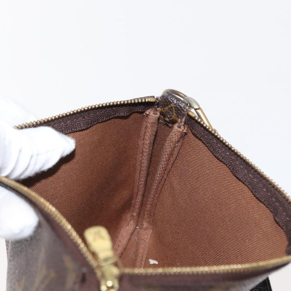 LOUIS VUITTON Monogram Pochette Accessoires Pouch M51980 LV Auth 148773
