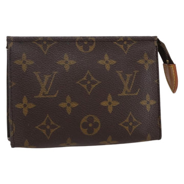 LOUIS VUITTON Monogram Poche Toilette 15 Pouch M47546 LV Auth 148774
