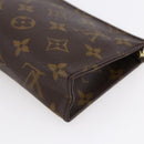 LOUIS VUITTON Monogram Poche Toilette 15 Pouch M47546 LV Auth 148774-15