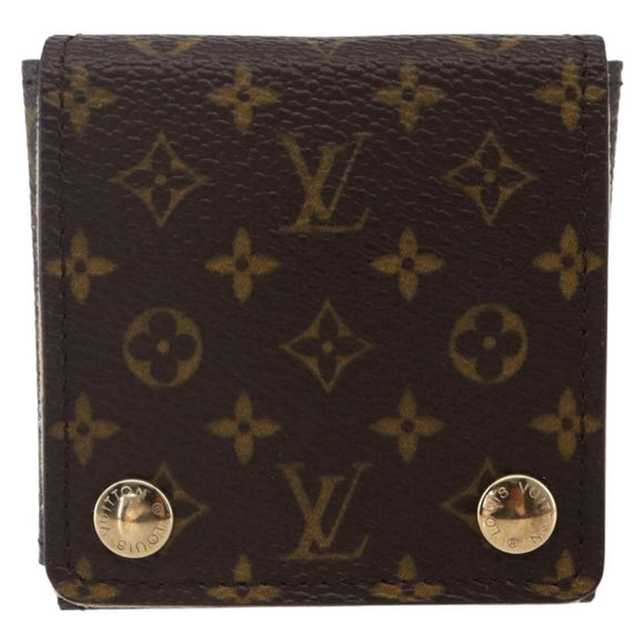 LOUIS VUITTON Monogram Jewelry case Jewelry Box LV Auth 148777