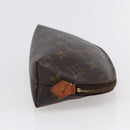LOUIS VUITTON Monogram Pochette Cosmetic PM Pouch M43998 LV Auth 148778-4