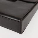 PRADA Shoulder Bag Leather Black Auth 148783-14