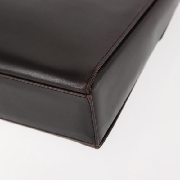 PRADA Shoulder Bag Leather Black Auth 148783