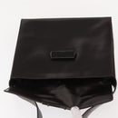 PRADA Shoulder Bag Leather Black Auth 148783-10