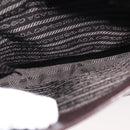 PRADA Shoulder Bag Leather Black Auth 148783-11