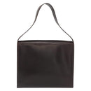 PRADA Shoulder Bag Leather Black Auth 148783-2