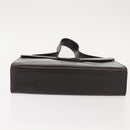 PRADA Shoulder Bag Leather Black Auth 148783-5