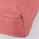 PRADA Tote Bag Nylon Pink Auth 148788-9