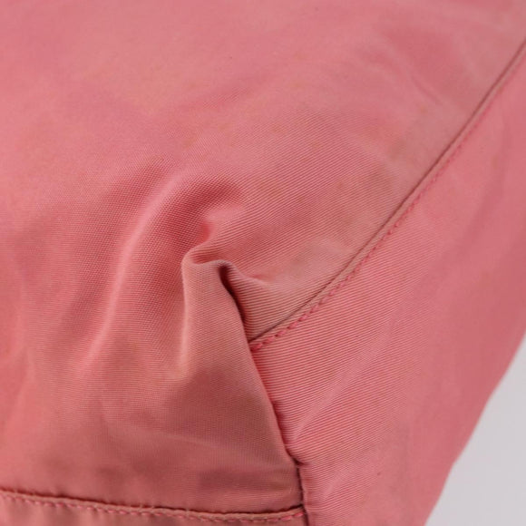 PRADA Tote Bag Nylon Pink Auth 148788