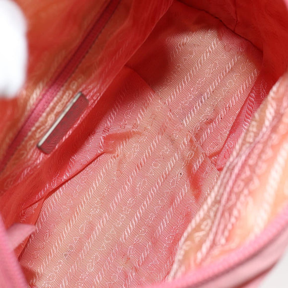 PRADA Tote Bag Nylon Pink Auth 148788