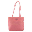 PRADA Tote Bag Nylon Pink Auth 148788-13